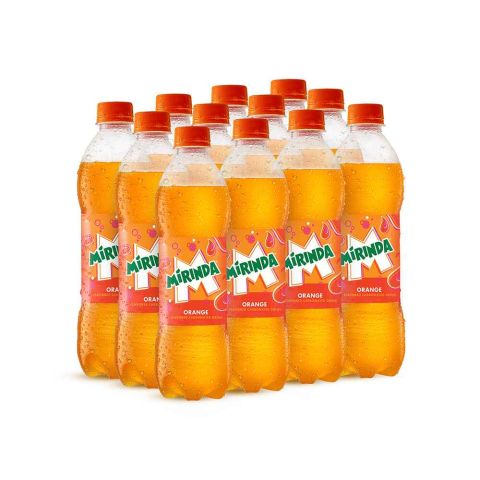 Mirinda Pet Bottle 500ml, 12 Pieces