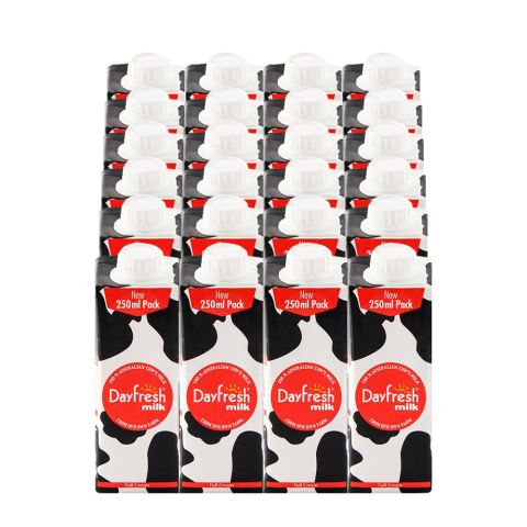 Day Fresh Full Cream Milk, 250ml Each, 24-Pack