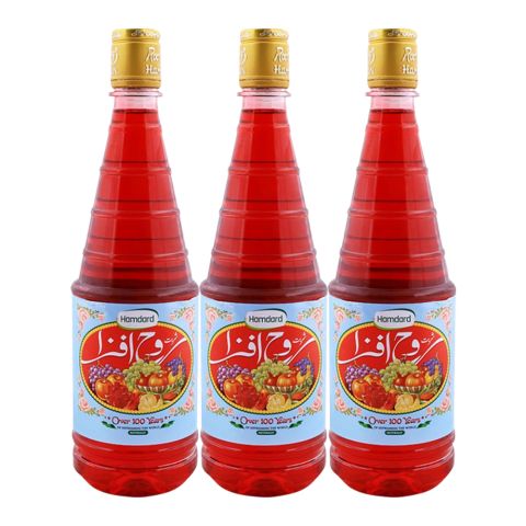 Rooh Afza Drink (Sharbat) Syrup, 800ml Each, 3-Pack