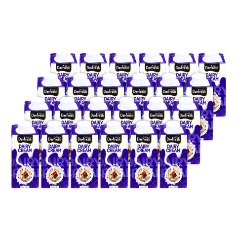 Day Fresh Dairy Cream, 200ml Each, 24-Pack