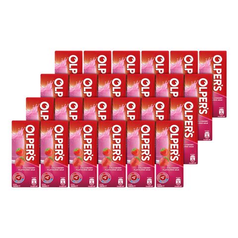 Olper's Strawberry Flavored Milk, 110ml Each, 24-Pack