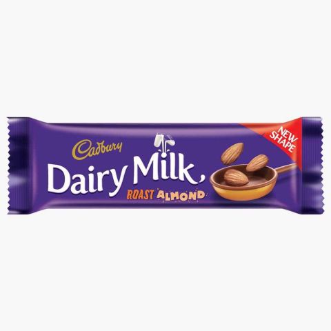 Cadbury Dairy Milk Roasted Almond Chocolate, 38g